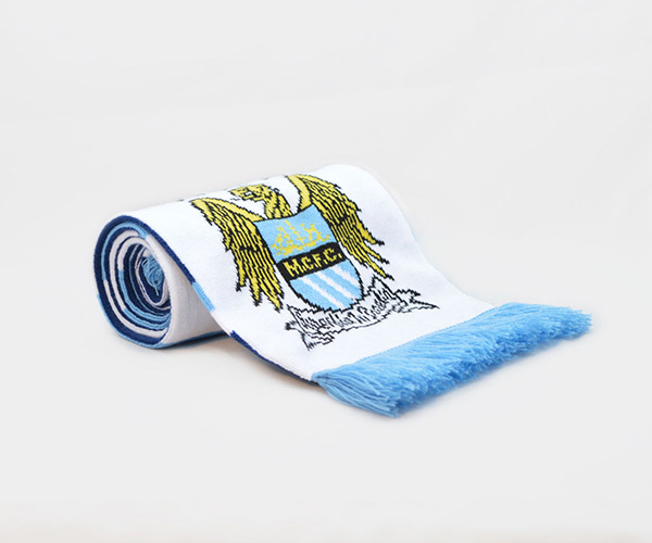 Scarf Design & Production for a Manchester City Supporters Club